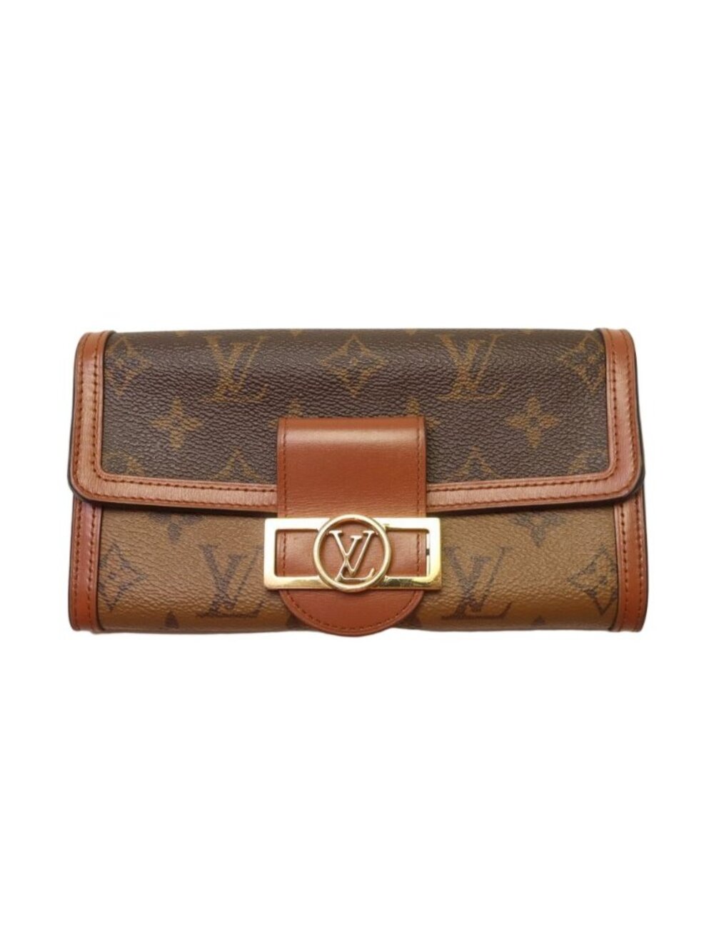 Louis Vuitton Portefeuille Sarah Dauphine Monogram Reverse Wallet